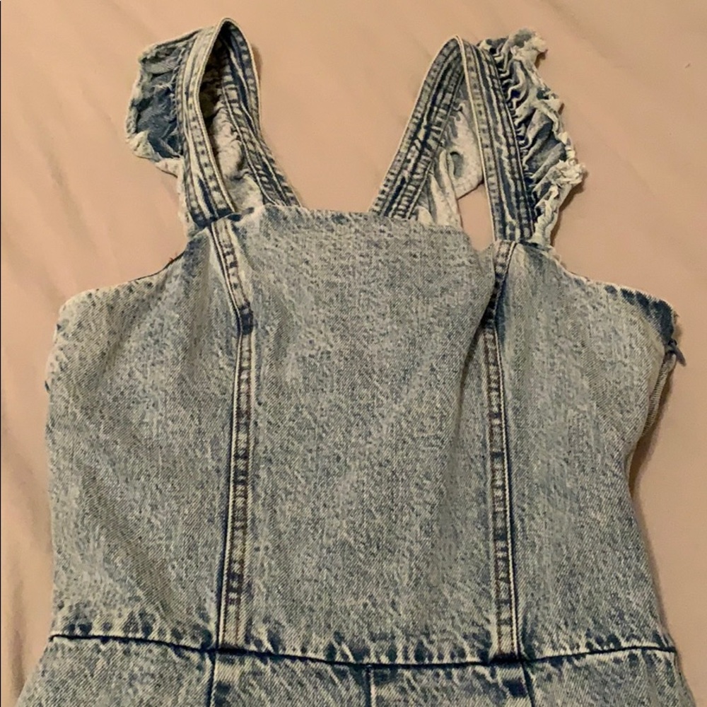 Jean romper - Picture 2 of 4